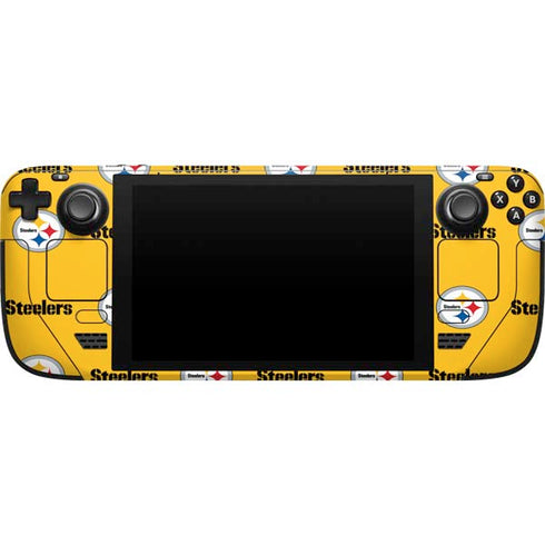 NFL Pittsburgh Steelers Blitz Series Steam Deck Handheld Gaming Computer Skin